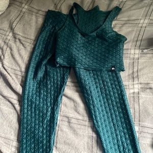 Booty By Brabants Chrome Set Top and Leggings